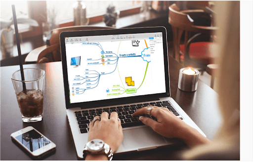 Overcome challenges with mind mapping by adding notes and other multimedia to your mind map.